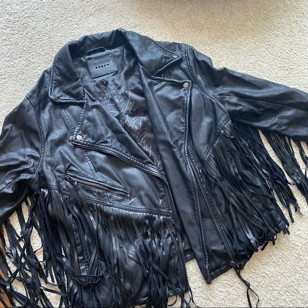 Vintage leather jacket